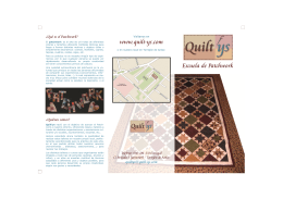 www.quilt-ys.com Escuela de Patchwork