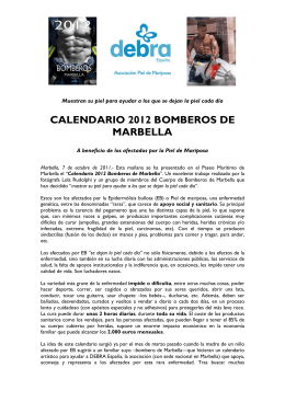 20111007_NOTA PRENSA Calendario 2012 Bomberos Marbella