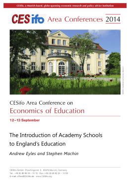 The Introduction of Academy Schools to England`s Education