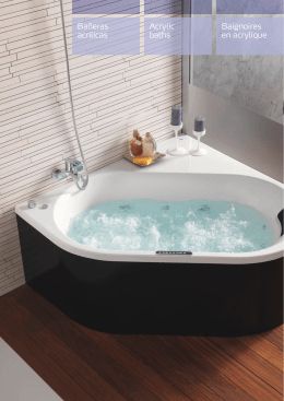 Bañeras acrílicas Acrylic baths Baignoires en acrylique