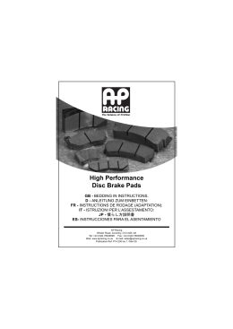 APF Material `Bedding Procedure`