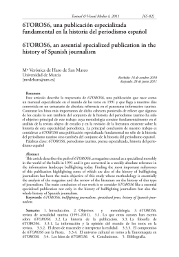 6TOROS6, una publicación especializada fundamental en la