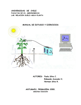 manual - SAP - Relación Suelo Agua Planta