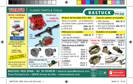 BASTUCK / M32 SPAIN Tel. 93 193 86 99 bastuck