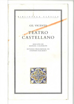 Teatro castellano - Real Academia Española