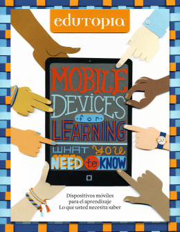 Dispositivos móviles para el aprendizaje Lo que usted