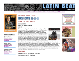Reviews - Latin Beat Magazine