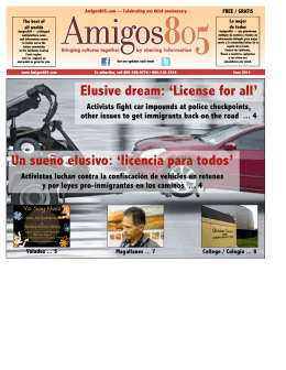 Elusive dream: `License for all` Un sueño elusivo