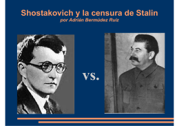 Shostakovich y la censura de Stalin