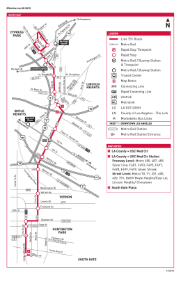 Line 751 (06/28/15) -- Metro Rapid