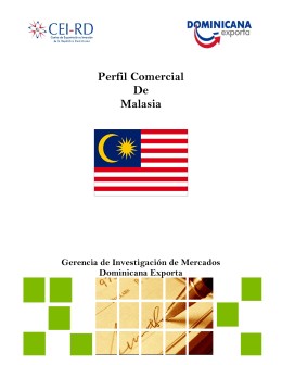 Perfil Comercial De Malasia - CEI-RD