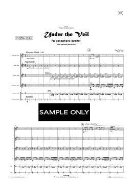 Under The Veil - Sax Quartet - sample