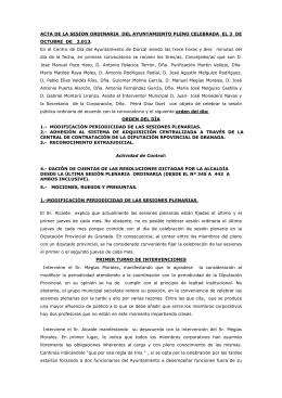 Acta Pleno 20013-10-03 - Ayuntamiento de Dúrcal