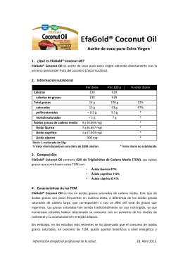 EfaGold® Coconut Oil