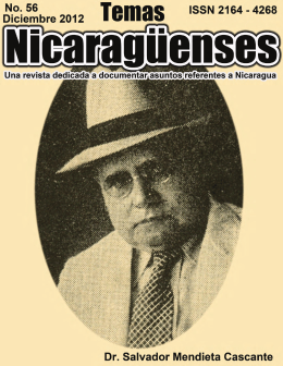 Número 56 – Diciembre 2012 - Biblioteca Enrique Bolaños