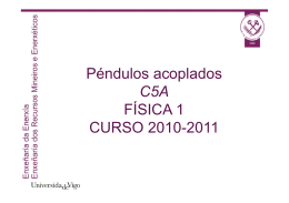 Péndulos acoplados C5A ÍFSICA 1 CURSO 2010