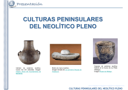 culturas peninsulares del neolítico pleno - E