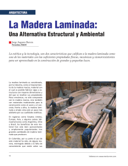Arquitectura La Madera Laminada