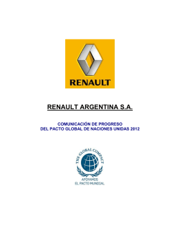 RENAULT ARGENTINA S.A.