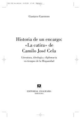 001-304 La catira - Editorial Anagrama