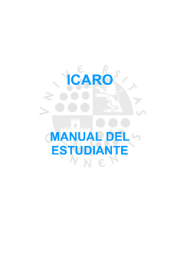 Instrucciones de inscripción en ICARO
