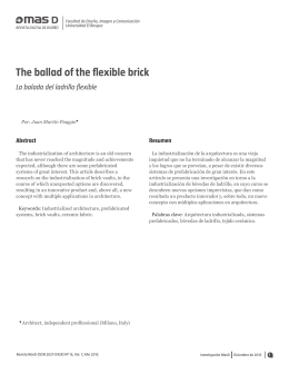 The ballad of the flexible brick - MasD