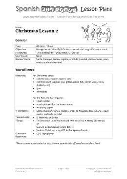 Christmas Lesson 2