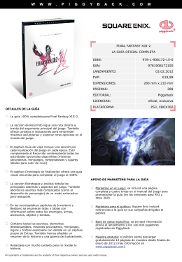 final fantasy xiii-2 la guía oficial completa isbn: 978-1-908172-15