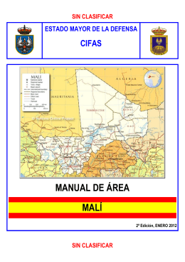 MANUAL DE ÁREA MALÍ - Estado Mayor de la Defensa
