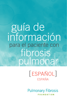 España - Pulmonary Fibrosis Foundation