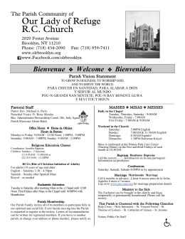 June 17, 2012 - Our Lady of Refuge Church