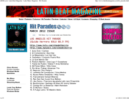 Hit Parades - Latin Beat Magazine
