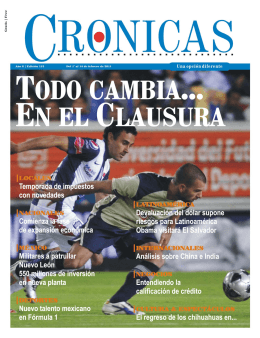 CRONICAS - Edicion 113 - 31 de enero de 2011.pmd
