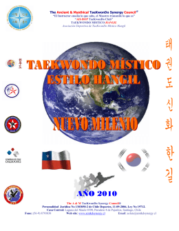 AÑO 2010 - Taekwondo Mistico Hangil