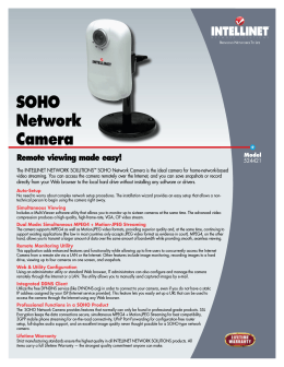 SOHO Network Camera