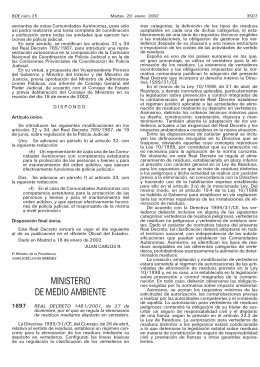 Real Decreto 1481/2001