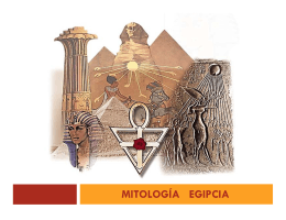 Mitología egipcia - Aula Virtual Maristas Mediterránea