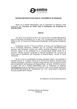 Descargar Convenio de Alaquàs-Aldaia. Archivo PDF