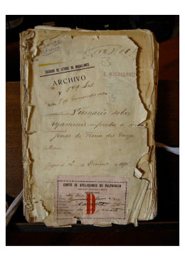 1895. Sumario sobre - Aike Biblioteca Digital de la Patagonia