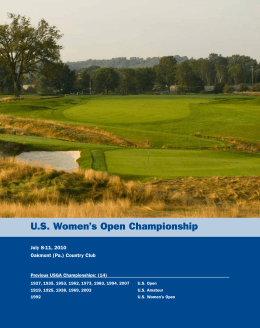 U.S. Women`s Open Championship