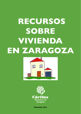 PRUEBA enlaces-VIVIENDA.indd - Cáritas Diocesana de Zaragoza