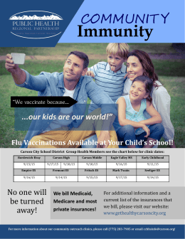 Immunity - Carson City School District