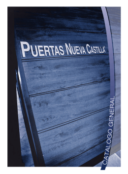 Catálogo General Puertas Nueva Castilla