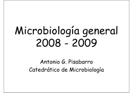 Microbiología general 2008