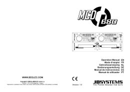 MCD680 - user manual COMPLETE