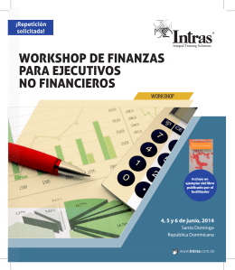 Workshop Finanzas No Financieros jun_14