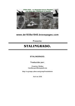 Stalingrado - Traducción al español (Versión en formato PDF, 27