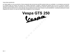 Vespa GTS 250 - Vespa Club de Jaén
