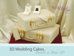 3D Wedding Cakes