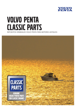 Repuestos originales para motores clásicos Volvo Penta Como